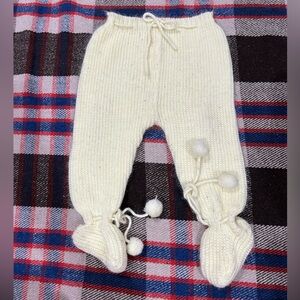6-12 months Vintage knit pants
